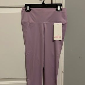 Leggings Park Lilac Cropped Leggings